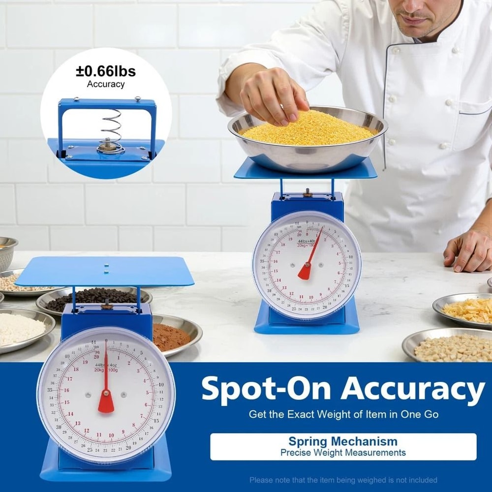 Industrial Dial Scale Portion Control Mechanical Weighing Scale For Kitchen Commercial Use 3