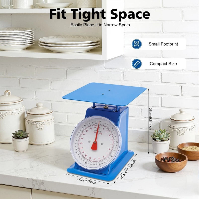 Industrial Dial Scale Portion Control Mechanical Weighing Scale For Kitchen Commercial Use 6