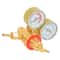 Premium Brass Gas Regulator Dual Gauge For Precision Acetylene Regulator Pressure Control 0