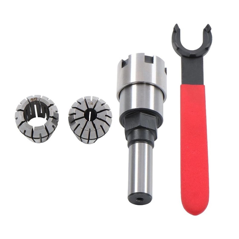 Professional Collet Extension Shank Router Bit Extension Chuck Converter 2