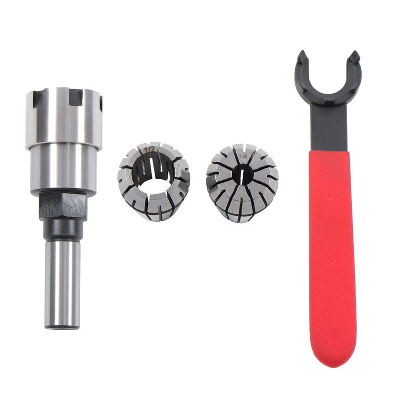 Professional Collet Extension Shank Router Bit Extension Chuck Converter 4