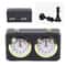 Wooden Mechanical Chess Clock Timer With Alarm For Home Practice And Board Games 4