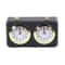 Wooden Mechanical Chess Clock Timer With Alarm For Home Practice And Board Games 6