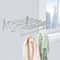 Stainless Steel Wall Mounted Clothes Drying Rack Retractable Laundry Airer 2