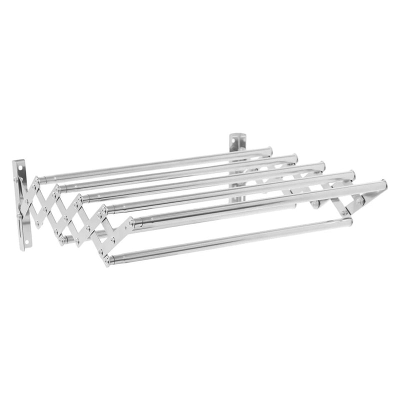 Stainless Steel Wall Mounted Clothes Drying Rack Retractable Laundry Airer 5