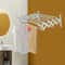 Stainless Steel Wall Mounted Clothes Drying Rack Retractable Laundry Airer 8