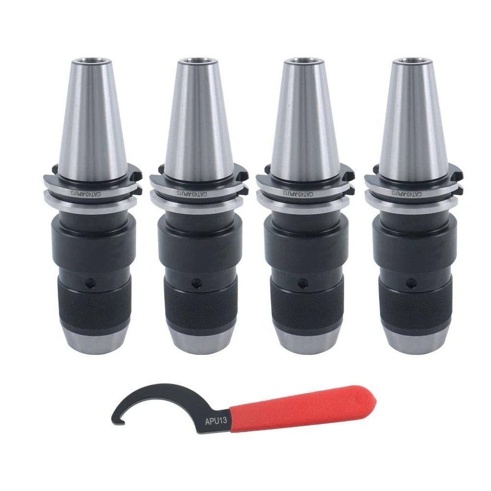 Keyless Drill Chuck Set Haas CNC Compatible Precision Tool Holder 0