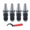 Keyless Drill Chuck Set Haas CNC Compatible Precision Tool Holder 0
