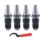 Keyless Drill Chuck Set Haas CNC Compatible Precision Tool Holder 0