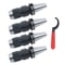 Keyless Drill Chuck Set Haas CNC Compatible Precision Tool Holder 1