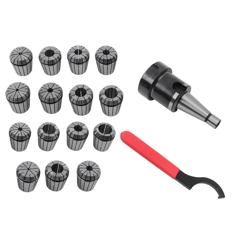 Precision Collet Chuck Set Spring Collet Tool Holder Kit 4