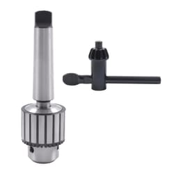 heavy duty keyed drill chuck with shank for drill press and lathe