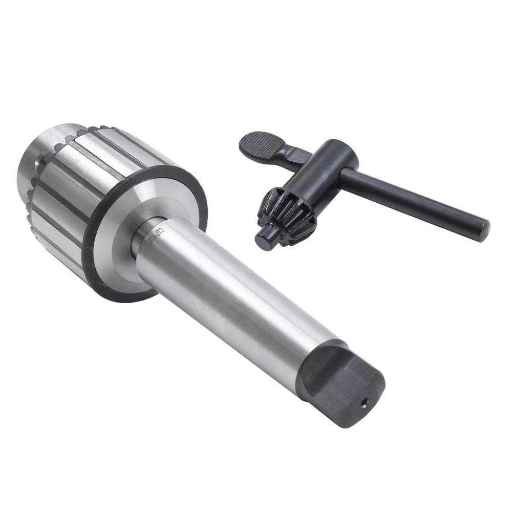 Heavy Duty Keyed Drill Chuck With Shank For Drill Press And Lathe 7