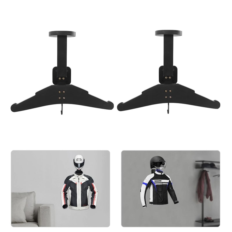 Premium Wall Mount Helmet Holder Motorcycle Helmet Holder Rack For Garage Home 3