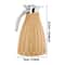 Rattan Thermal Jug Vacuum Insulated Hot And Cold Beverage Carafe 5