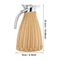 Rattan Thermal Jug Vacuum Insulated Hot And Cold Beverage Carafe 5