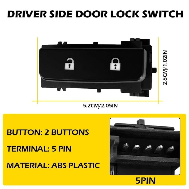 Premium Silverado Sierra Power Window Switch Kit Door Lock Mirror Control 1