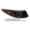 Right Rear Halogen Tail Light Assembly For Mazda 6 Sedan 4