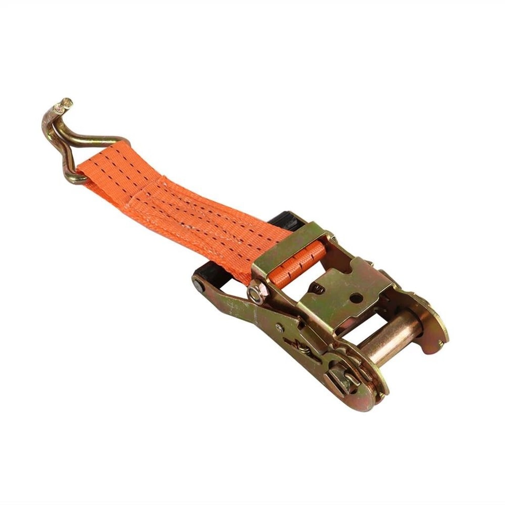 Heavy Duty Ratchet Strap Tie Downs With J Hooks 1