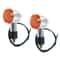 Chrome Universal Motorcycle Turn Signal Indicator Lights For Honda Suzuki YamahaRide With Confidenc 5