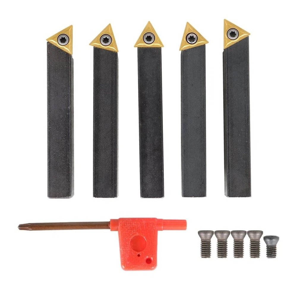 Indexable Carbide Turning Tool Set For Lathe Lathe Tool Bits With Chip Breaker 2