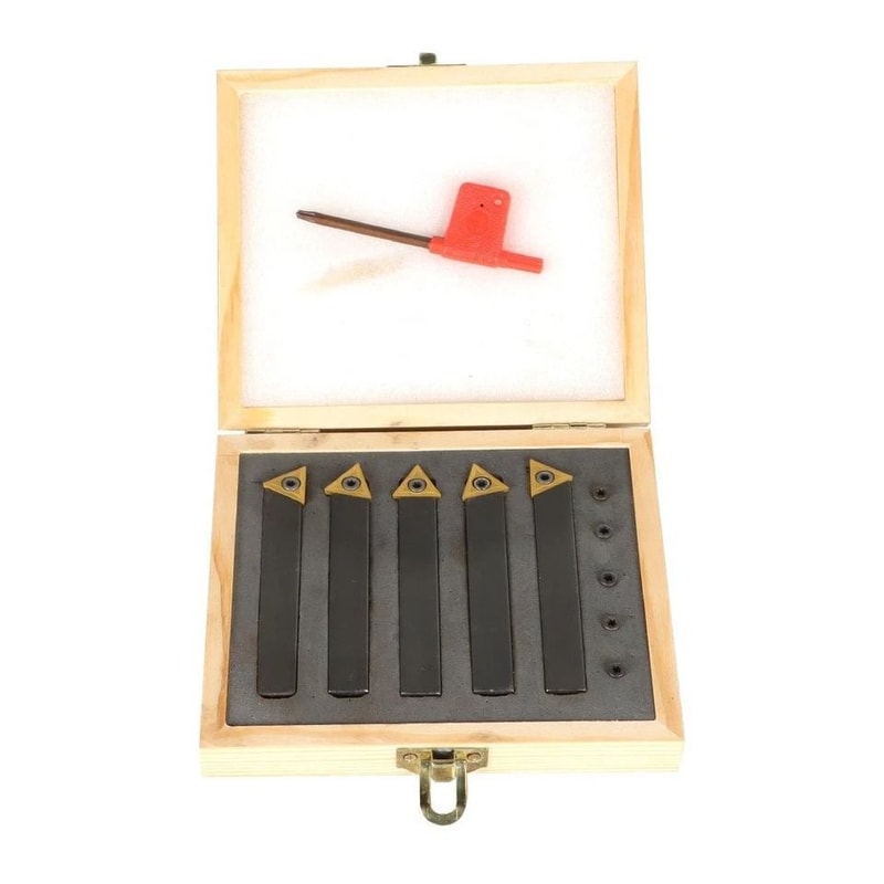 Indexable Carbide Turning Tool Set For Lathe Lathe Tool Bits With Chip Breaker 3