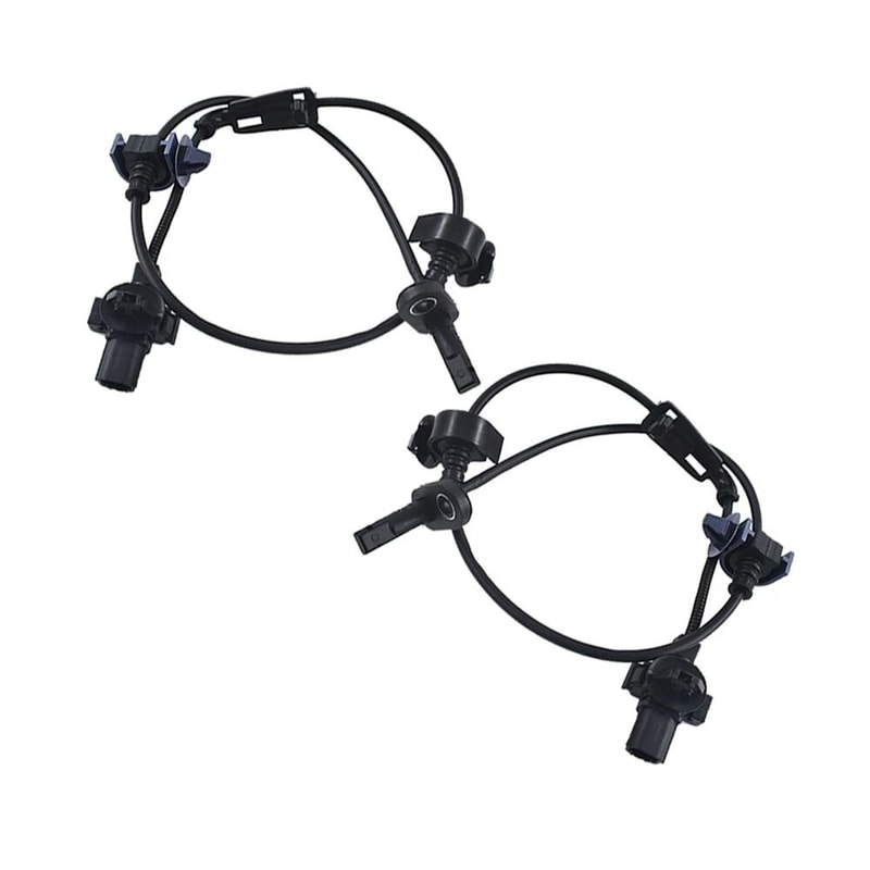 Front ABS Wheel Speed Sensor Pair For Honda Civic Premium Fit Replacement 0