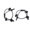 Front ABS Wheel Speed Sensor Pair For Honda Civic Premium Fit Replacement 1