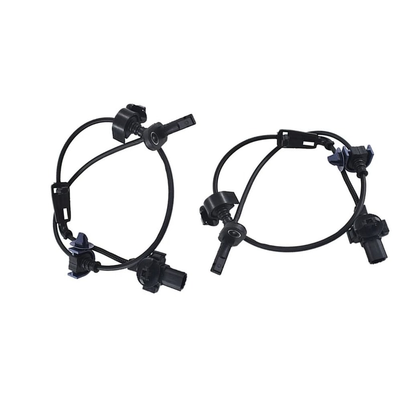 Front ABS Wheel Speed Sensor Pair For Honda Civic Premium Fit Replacement 1