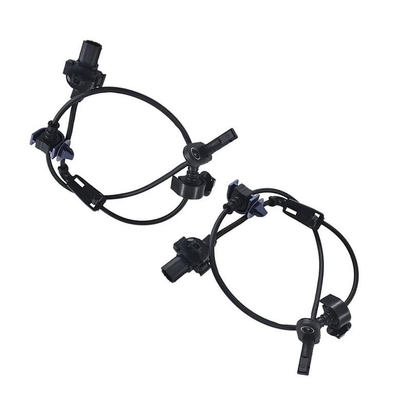Front ABS Wheel Speed Sensor Pair For Honda Civic Premium Fit Replacement 2