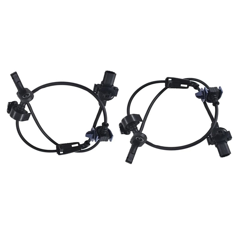 Front ABS Wheel Speed Sensor Pair For Honda Civic Premium Fit Replacement 4