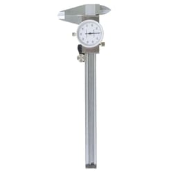 premium dial caliper stainless steel accuracy dial gauge with shockproof design & protective case