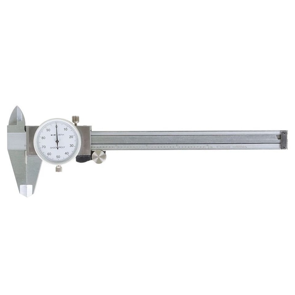 Premium Dial Caliper Stainless Steel Accuracy Dial Gauge With Shockproof Design Protective Case 4