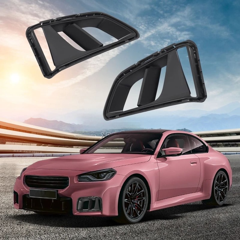 Premium Front Fog Light Cover Set For Chevrolet Camaro Left Right 0