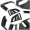 Premium Front Fog Light Cover Set For Chevrolet Camaro Left Right 7
