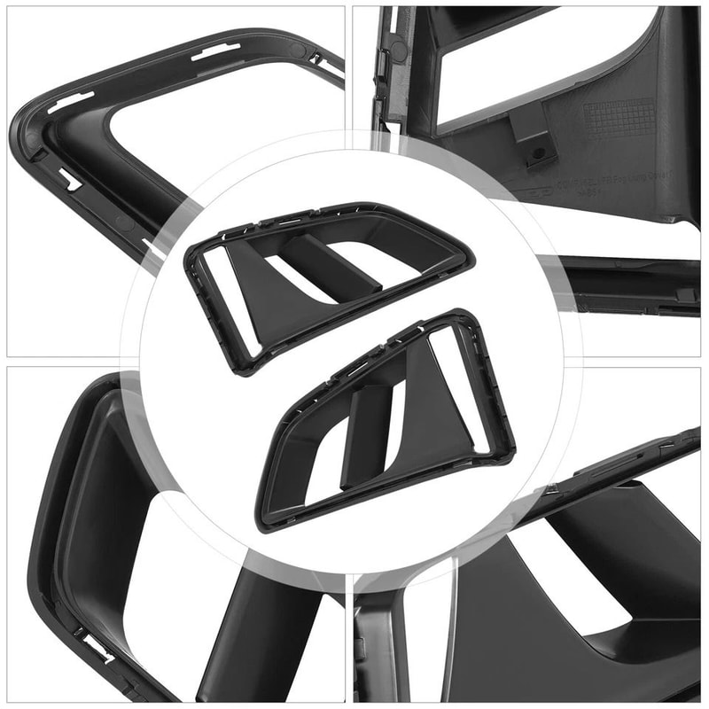 Premium Front Fog Light Cover Set For Chevrolet Camaro Left Right 7