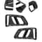 Premium Front Fog Light Cover Set For Chevrolet Camaro Left Right 8