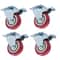 Caster Wheel Set Swivel Brake Industrial Caster Wheels 0