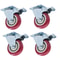 Caster Wheel Set Swivel Brake Industrial Caster Wheels 0