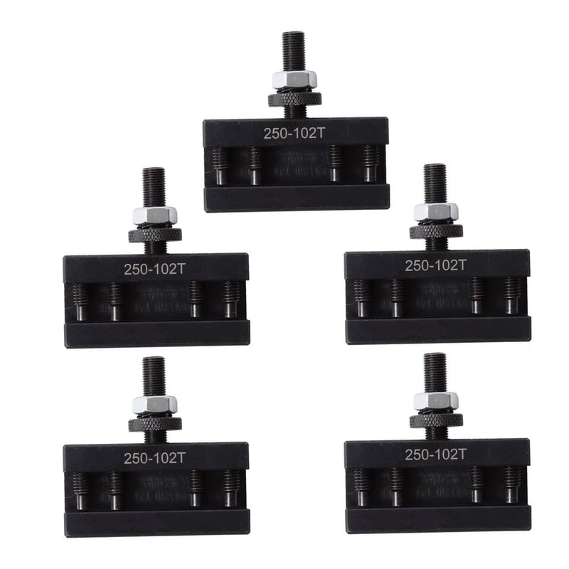 Lathe Turning Facing Tool Holders Oversize Quick Change Set 2