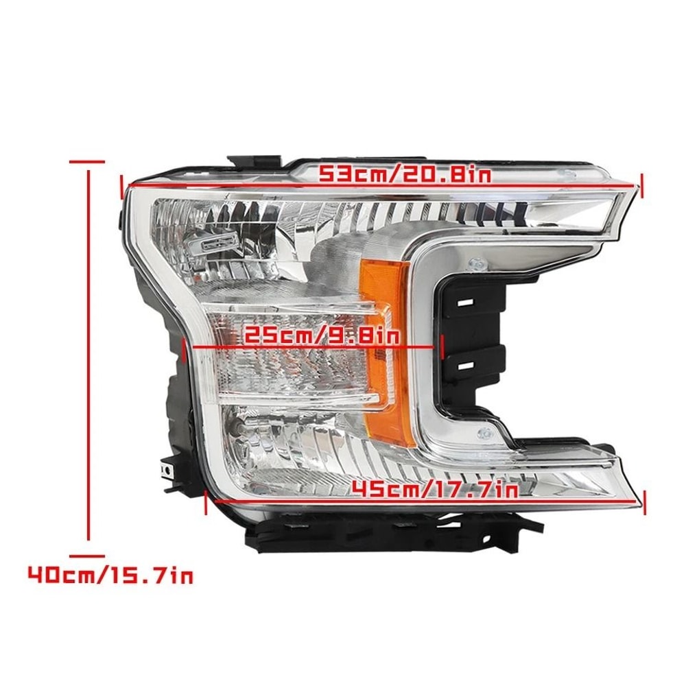 Premium Right Side Headlight Replacement For Ford 5