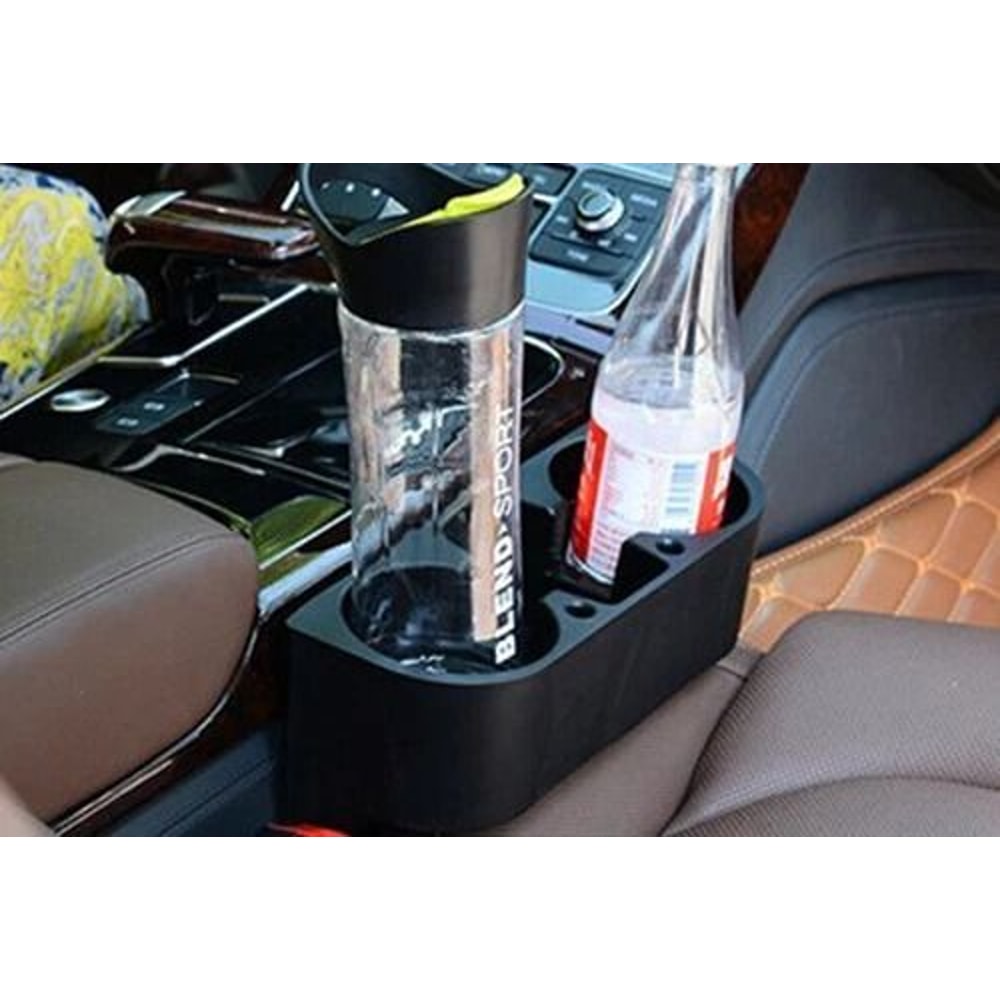 Universal Car Seat Organizer With Cup Holder Phone Mount 5