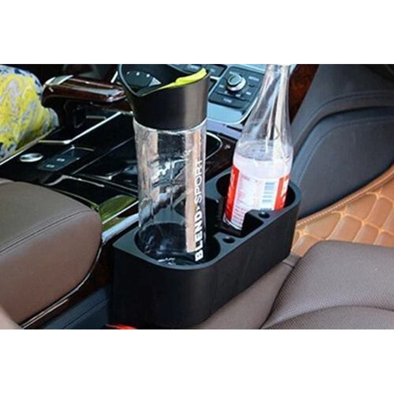 Universal Car Seat Organizer With Cup Holder Phone Mount 5