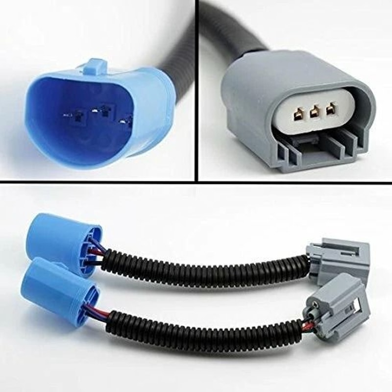 Ford Super Duty To Harness Headlight Adapter For Conversion 2