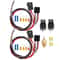 Premium Electric Fan Wiring Harness Dual Fan Relay Kit For Radiator Cooling Systems 0
