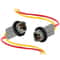 Universal License Plate Light Socket Pigtail Wire Connector 0
