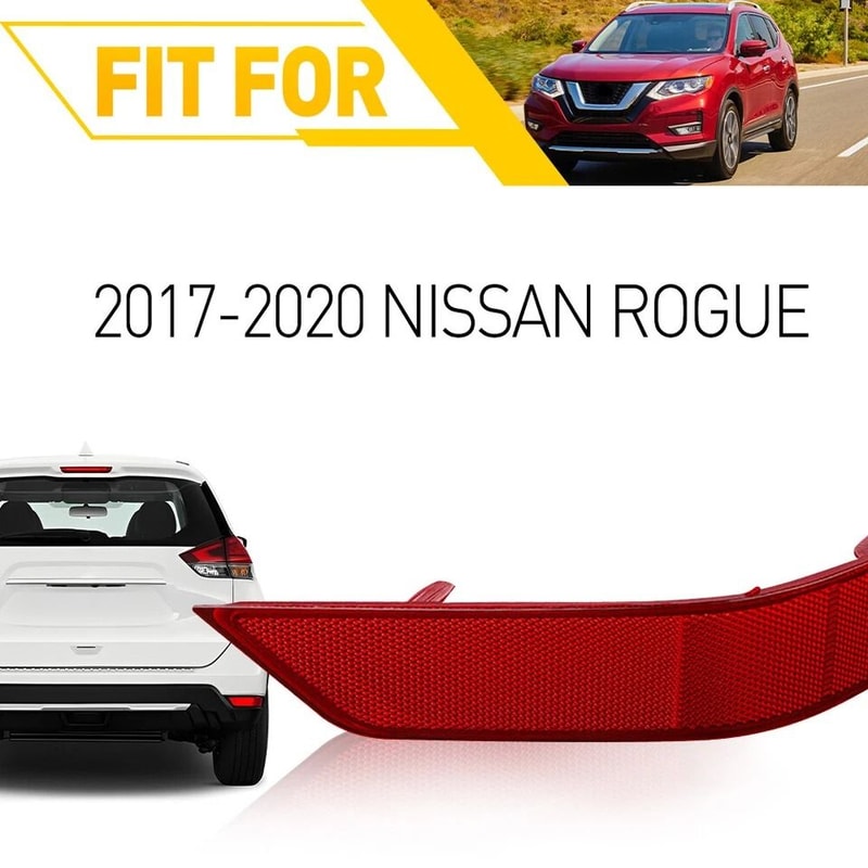 Premium Right Side Rear Bumper Marker Reflector Right Replacement For Nissan Rogue 7