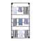 Tier Wall Mounted Towel Rack Iron Scarf Organizer For Bathroom And Home Storage 2