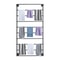 Tier Wall Mounted Towel Rack Iron Scarf Organizer For Bathroom And Home Storage 2