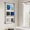 Tier Wall Mounted Towel Rack Iron Scarf Organizer For Bathroom And Home Storage 4